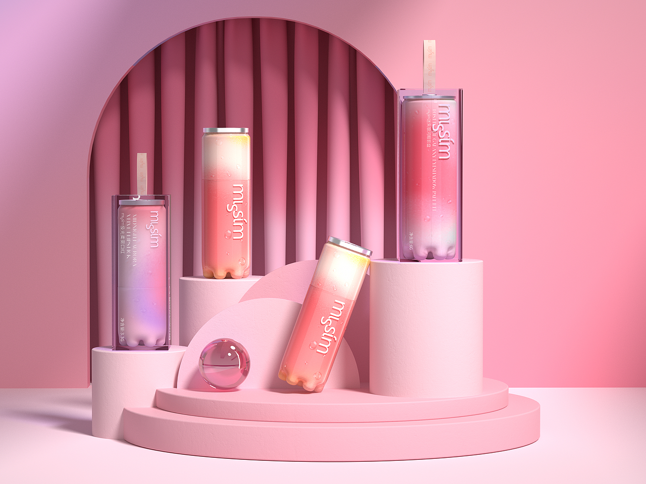 Hellolink彩妆包装设计 美妆VI 彩妆品牌设计 产品包装（图ZMzQ2MzA0ODIw） - 品牌 - 站酷设计师hellolinkdesign原创素材 - 站酷ZCOOL