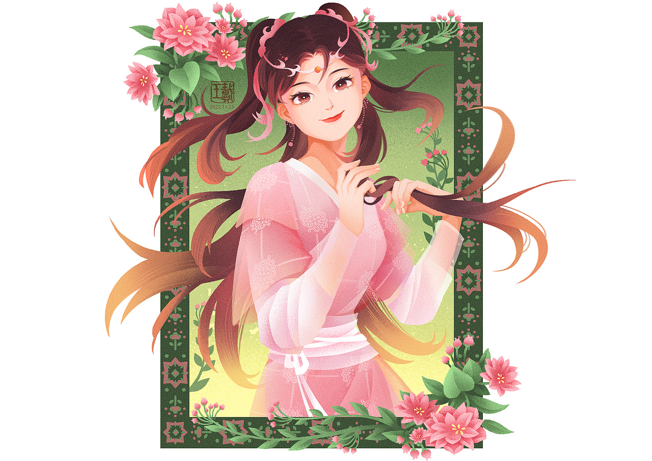 《倚天屠龙记》四美（图ZMzM3ODU1NzMy） - 商业插画 - 站酷设计师王戴家的耗子原创素材 - 站酷ZCOOL