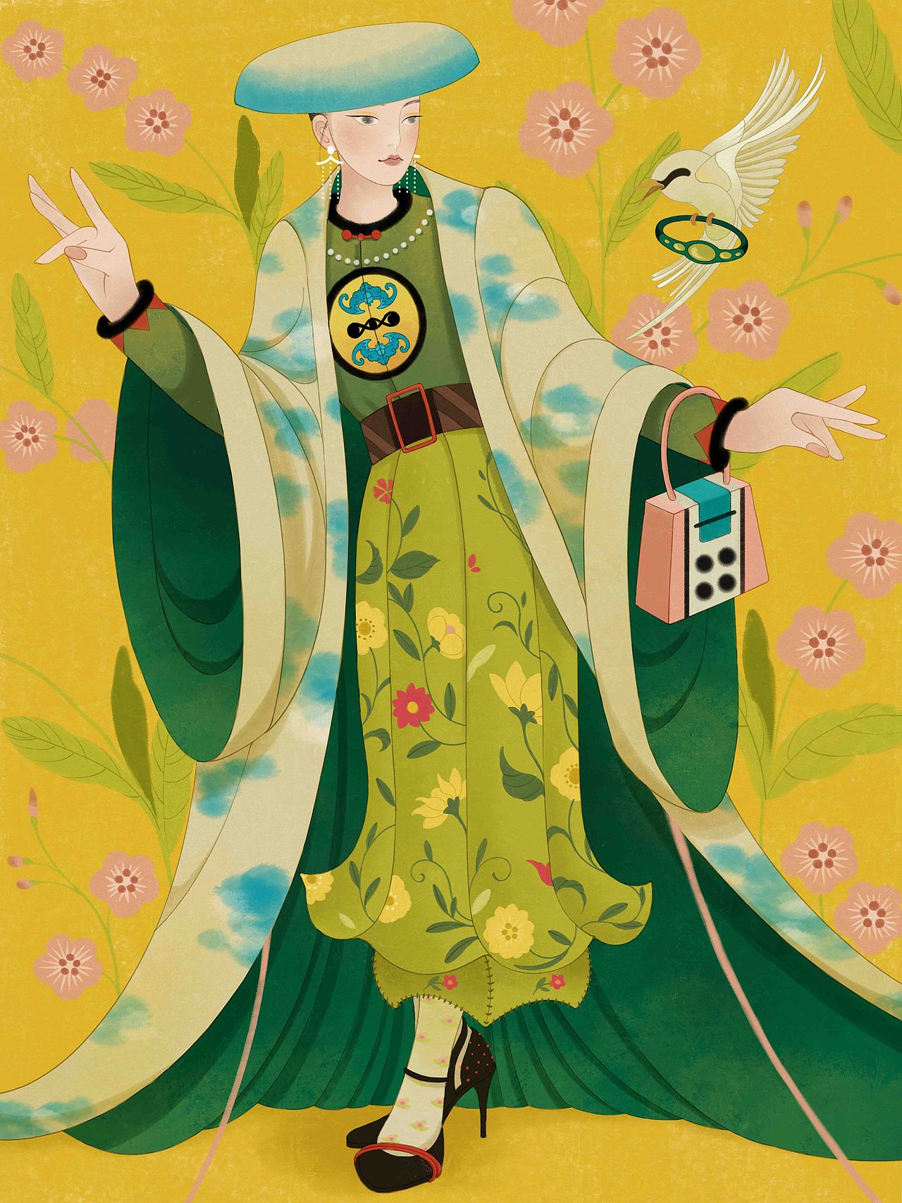 2022年插画作品总结（图ZMzI3NzYzNjQw） - 艺术插画 - 站酷设计师薇卷原创素材 - 站酷ZCOOL