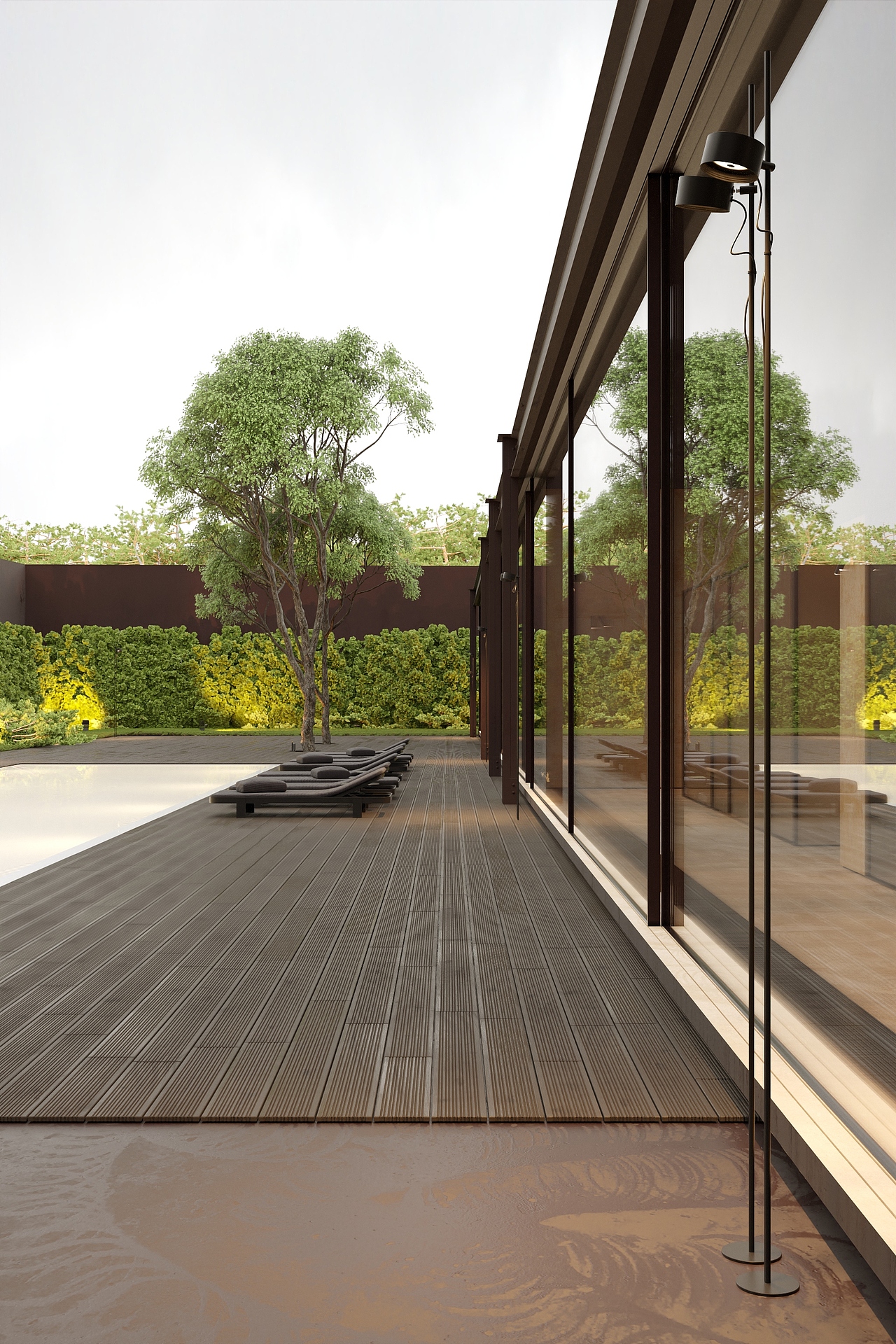 極簡別墅的整體方案