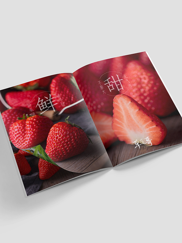 草莓的拍摄与设计（图ZMzI5NjE0NTM2） - 美食摄影 - 站酷设计师博格奥设计原创素材 - 站酷ZCOOL