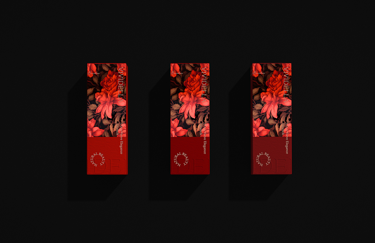 VIVIDELLA口红包装设计(图ZMzY0NTYyNTQ0) - 包装 - 站酷设计师肆季_原创素材 - 站酷ZCOOL