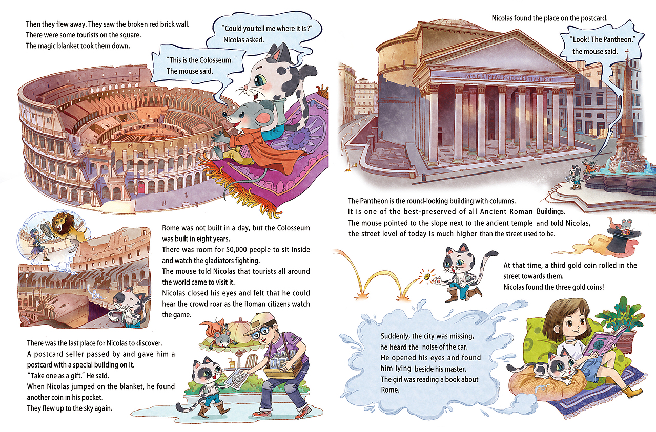 大开本英语绘本（图ZMzY0NTA2MzA0） - 儿童插画 - 站酷设计师一小步ken原创素材 - 站酷ZCOOL