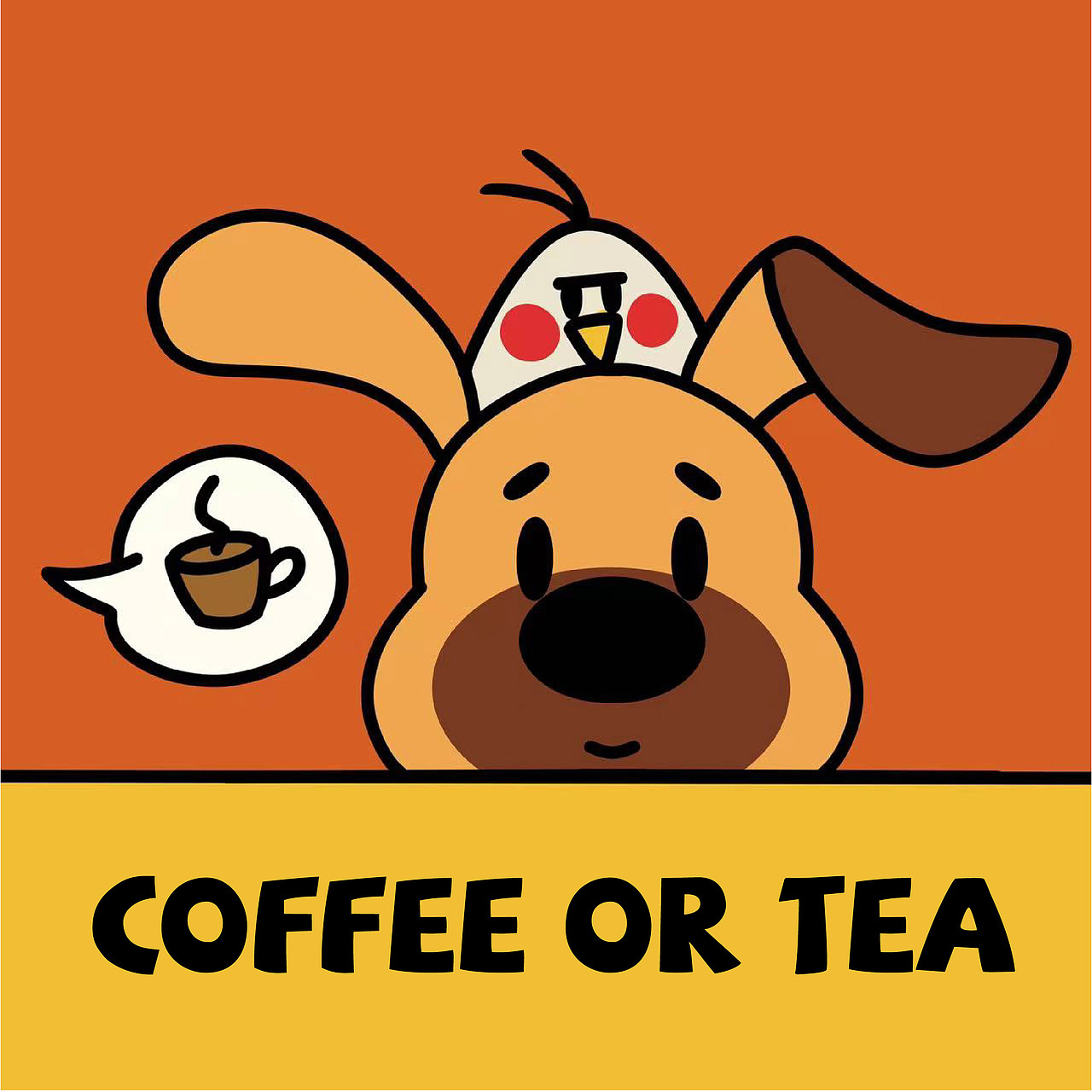 锅仔丁插画(日常+咖啡+生日系列)