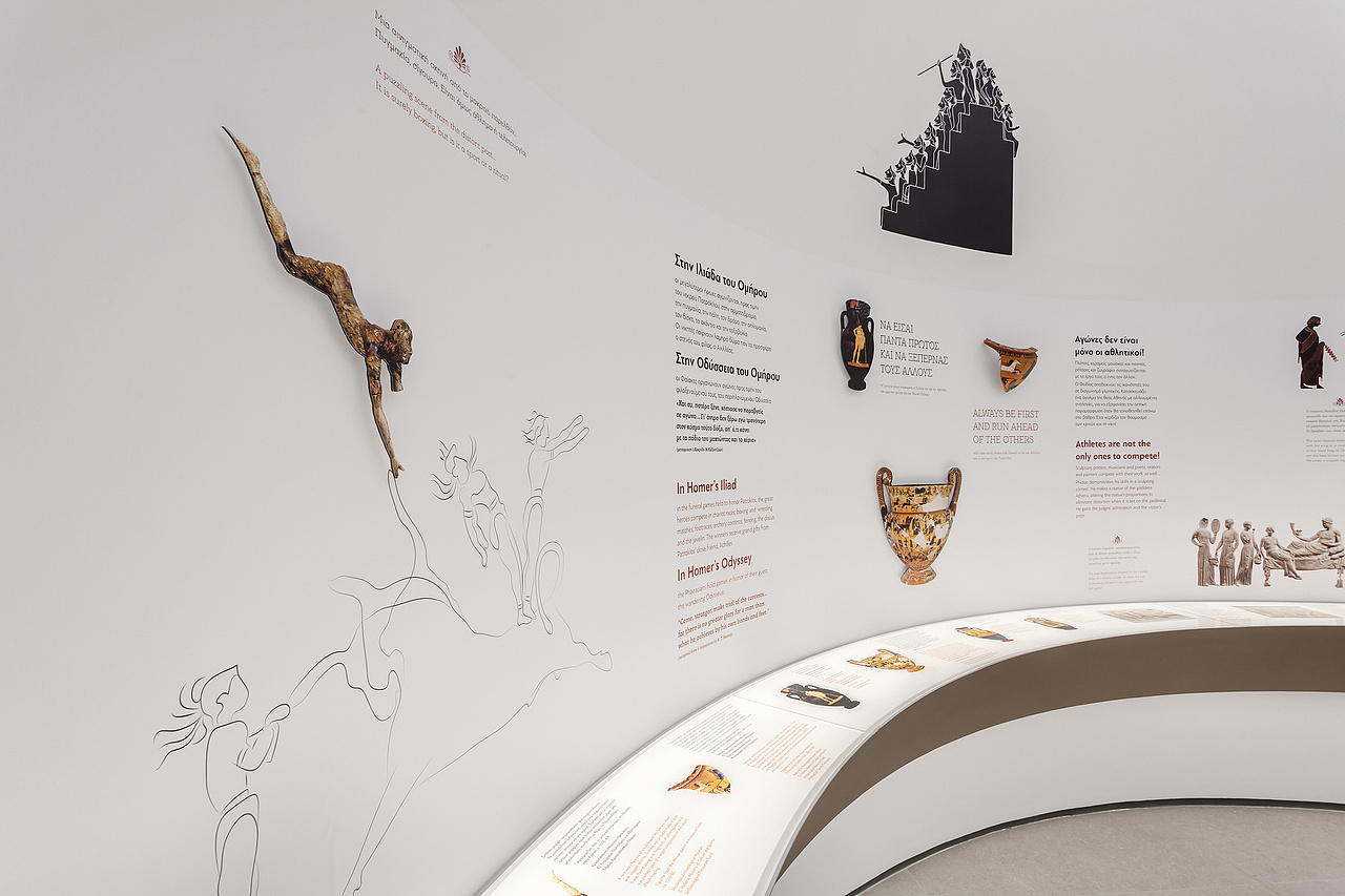 雅典奧林匹克博物館（圖ZMzMxNDgzOTg4） - 展陳設(shè)計 - 站酷設(shè)計師展廳資源聯(lián)盟原創(chuàng)素材 - 站酷ZCOOL