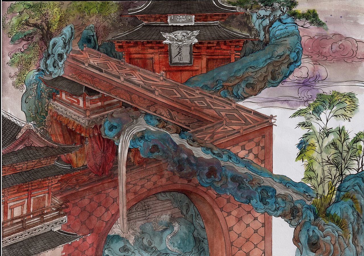 2019-2022手绘原创作品总结(图ZMzI1MDg3OTQ0) - 艺术插画 - 站酷设计师Jane静荷原创素材 - 站酷ZCOOL
