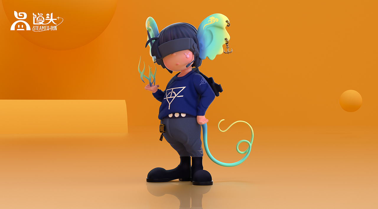 斗罗大陆 唐三系列-lucky  boy-潮玩设计版权北京