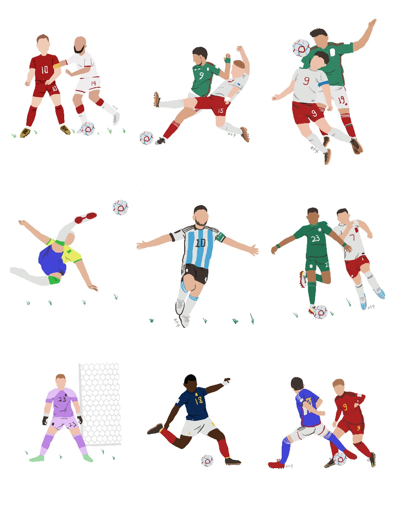 2022年插画总结（图ZMzI3MDc1MDg4） - 商业插画 - 站酷设计师z十千原创素材 - 站酷ZCOOL