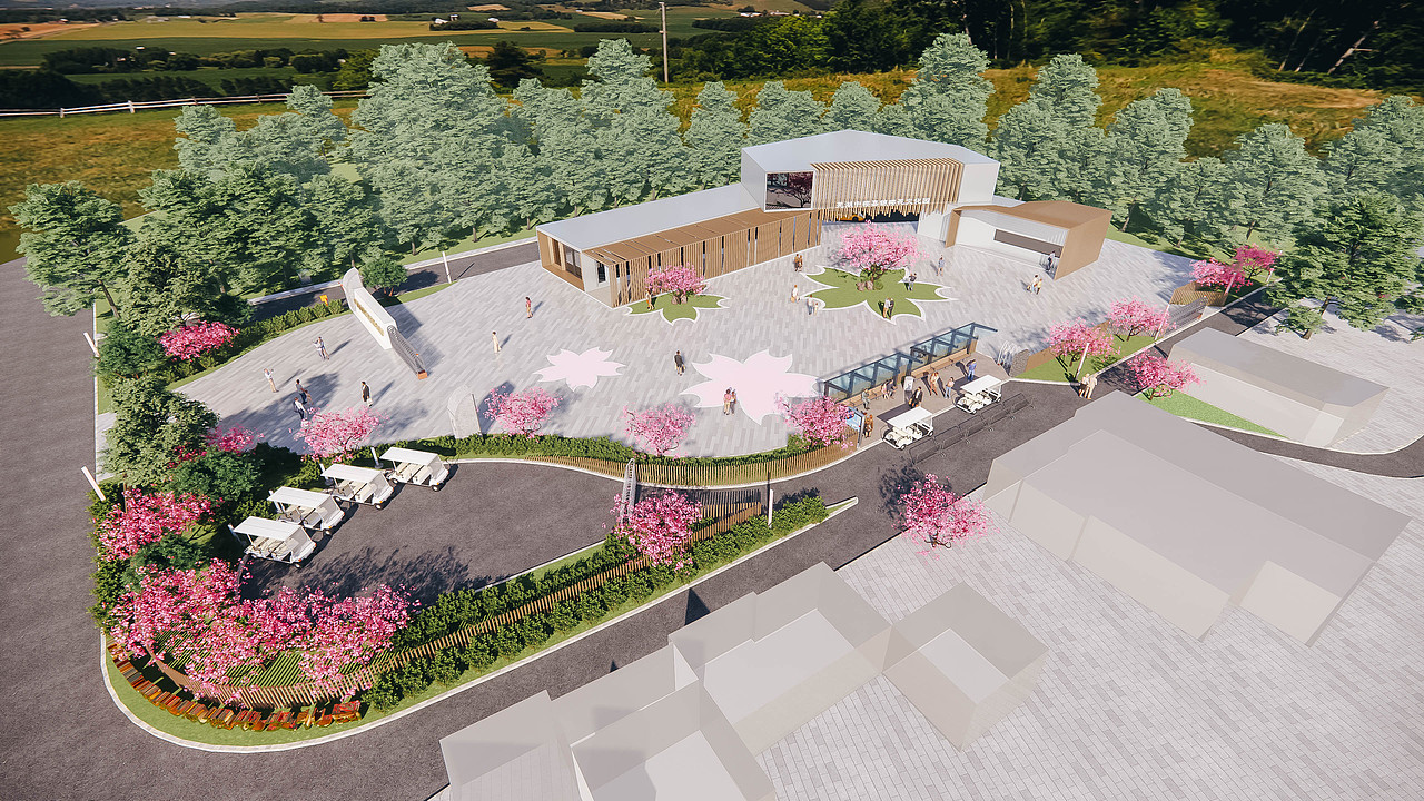 芜湖中樱嘉锦樱花文化园-接待中心概念方案