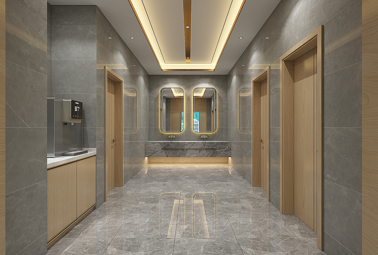 银川办公室装修设计效果图|镹臻工装