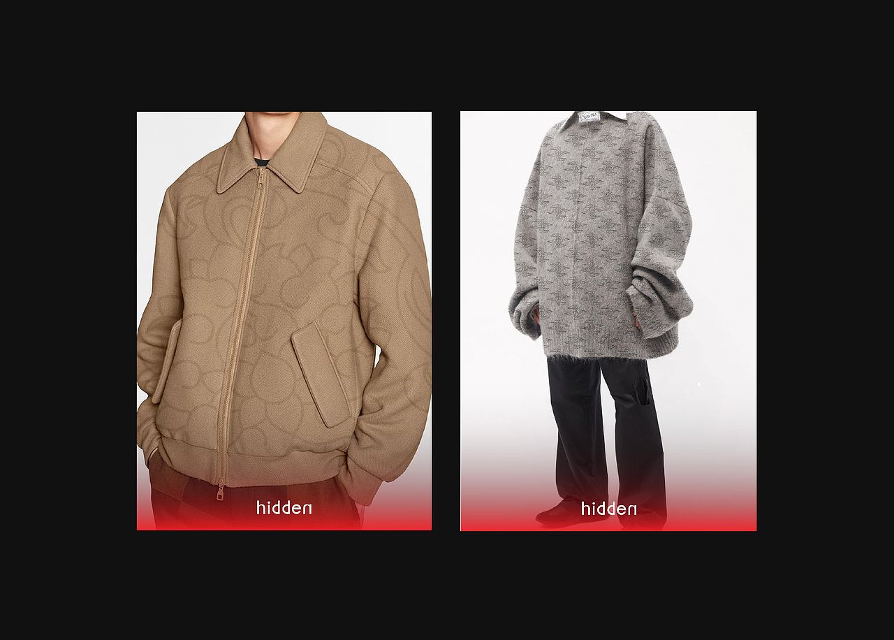 hidden服装品牌形象设计