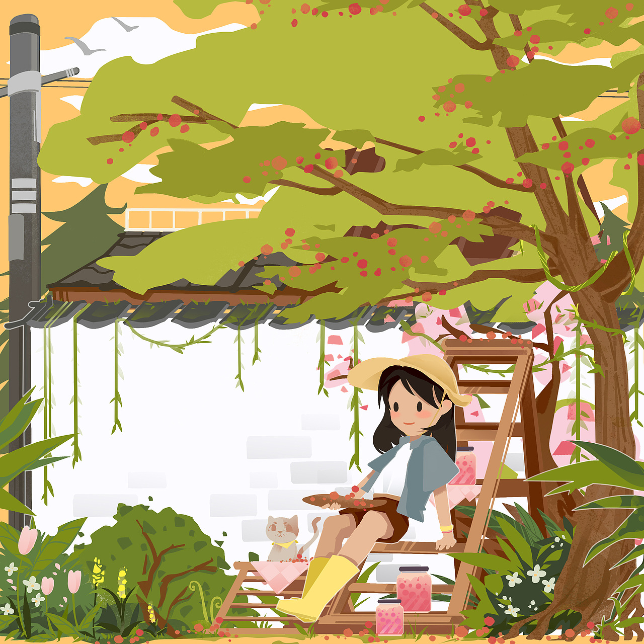 【小森林同人插画】特定场景重现