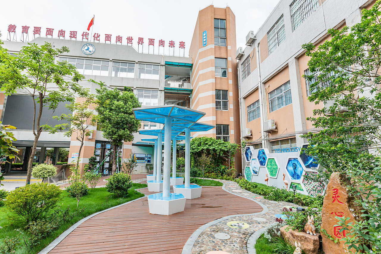 万江第五小学-校园文化建设落地实录（图ZMzEzNTAzODky） - 环境/建筑摄影 - 站酷设计师联想空间校园文化原创素材 - 站酷ZCOOL