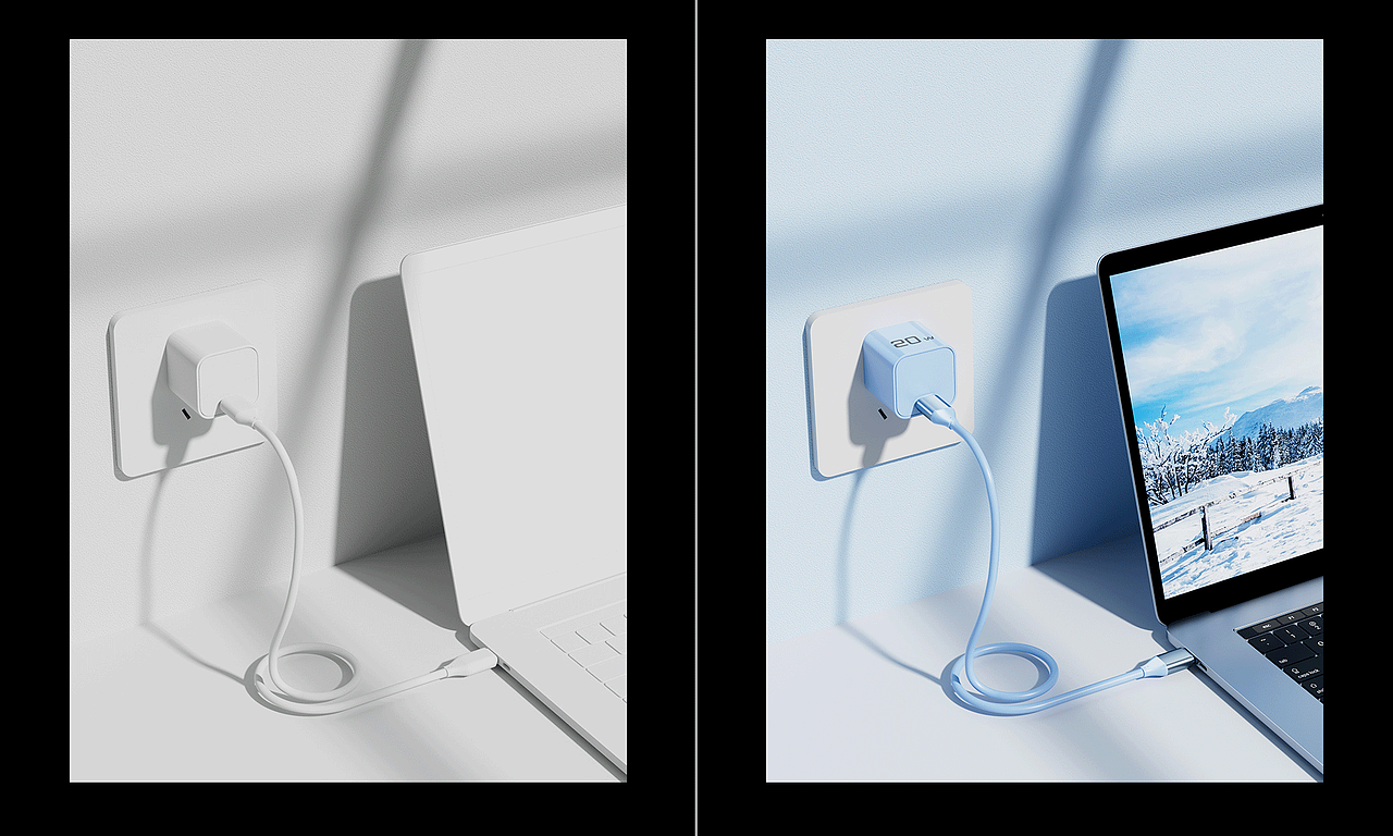 九合一拓展坞渲染/充电头渲染/香薰渲染/充电宝渲染（图ZMzM5MTQwMzAw） - 场景 - 站酷设计师落幕东风湖原创素材 - 站酷ZCOOL