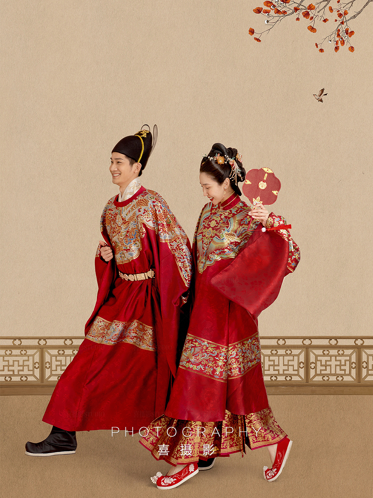 明制汉服婚纱照，这才是中国风传承的东方之美