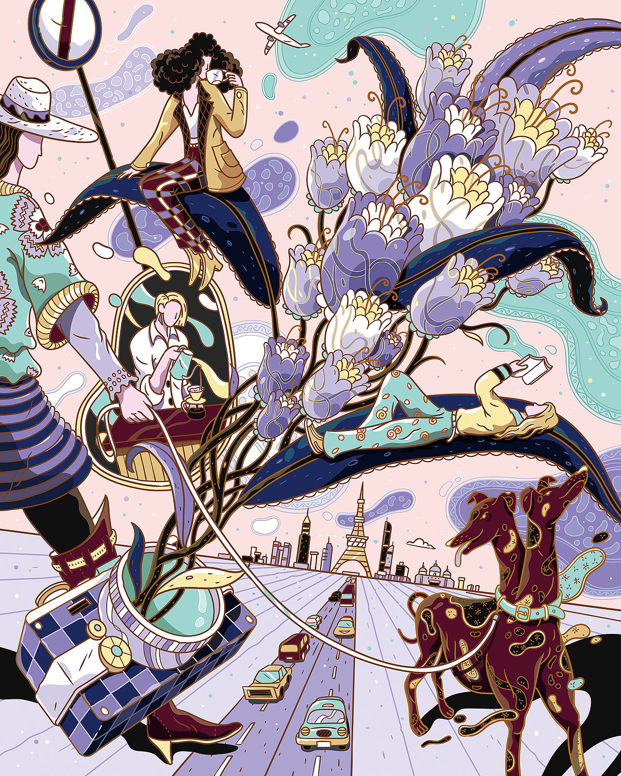 插画合集——2022（1）（图ZMzAyMzkzMTMy） - 商业插画 - 站酷设计师Samuel_Chen插画原创素材 - 站酷ZCOOL