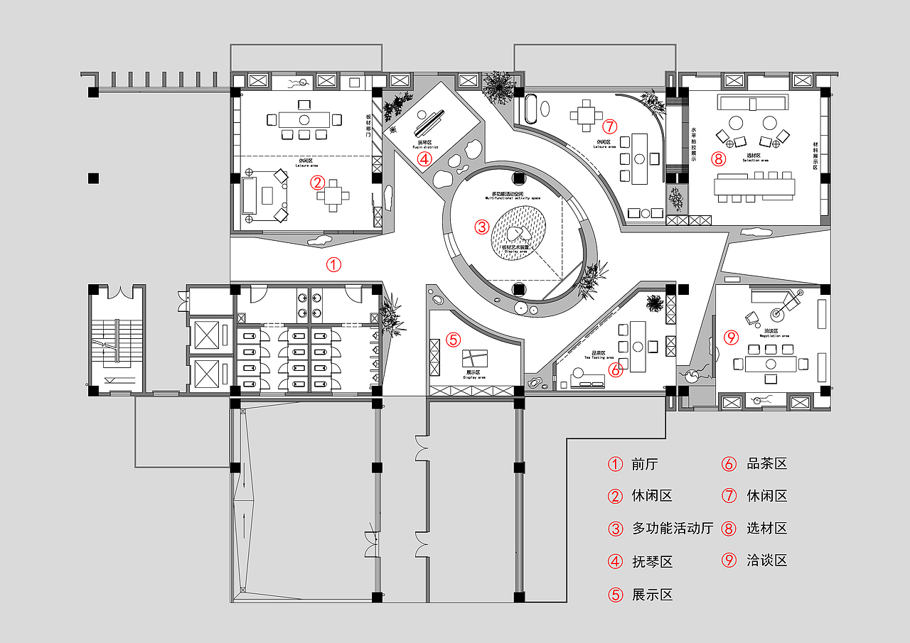 南京柏林家居茶空间会所（图ZMzQyMTI4Njky） - 酒店餐饮设计 - 站酷设计师QlHudesign原创素材 - 站酷ZCOOL