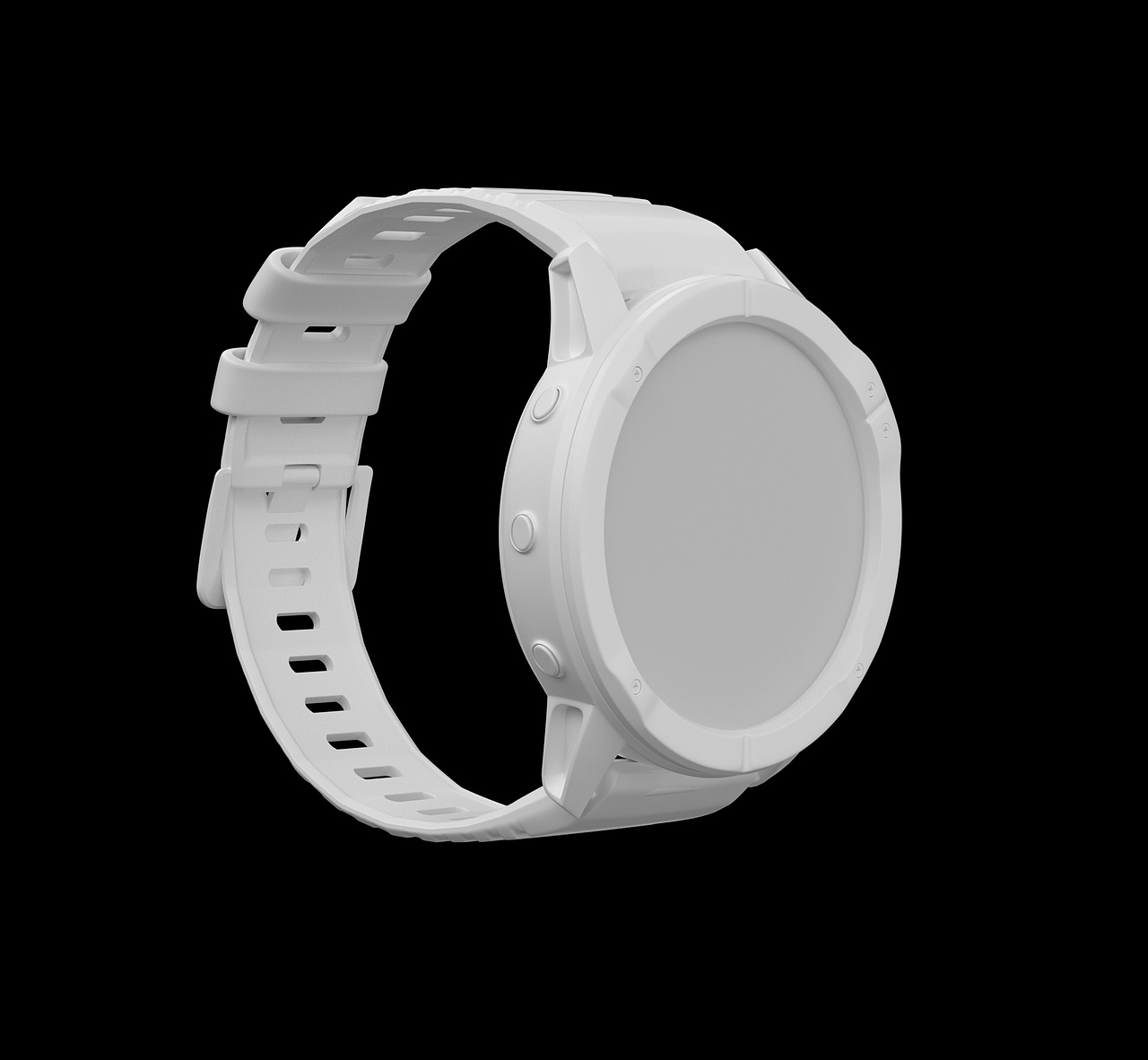 佳明Fenix 6XPro 运动手表建模渲染