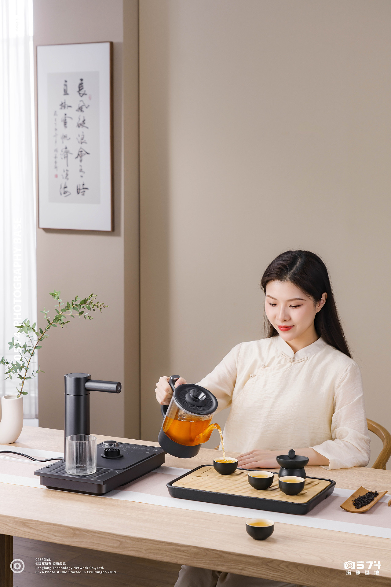 集米茶具 | 茶台 ✖ 桌面饮水机（图ZMzI3NTAxMTYw） - 产品摄影 - 站酷设计师0574摄影基地原创素材 - 站酷ZCOOL