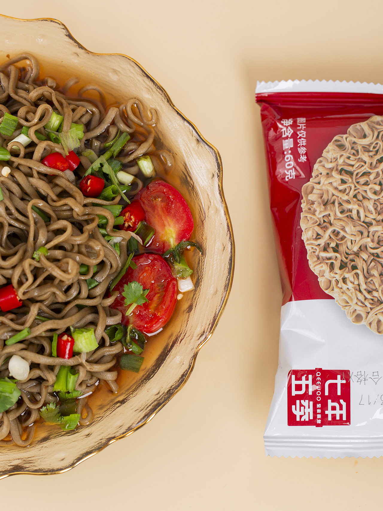 有间|七年五季低脂荞麦魔芋面方便面