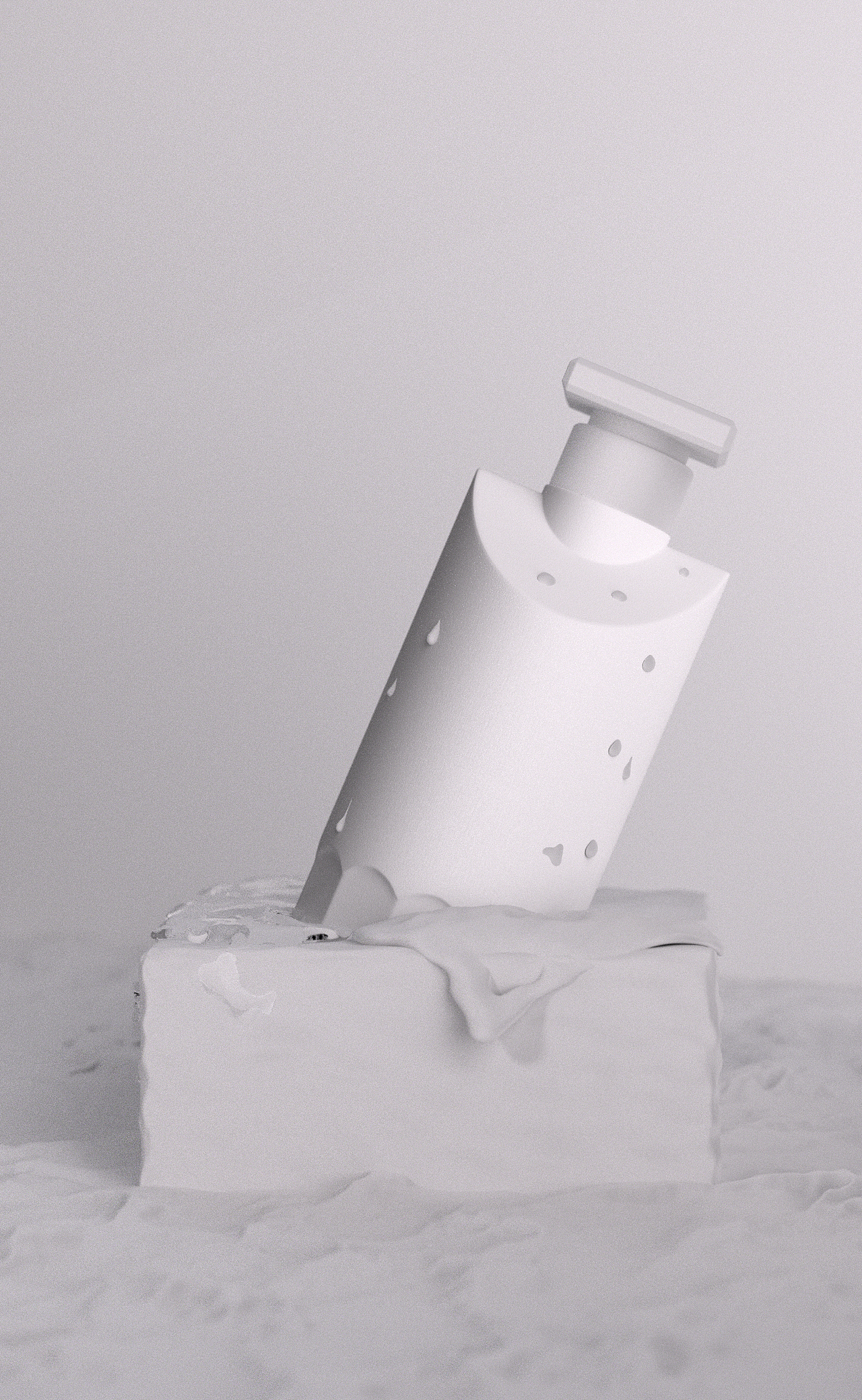 四月份美妆产品渲染