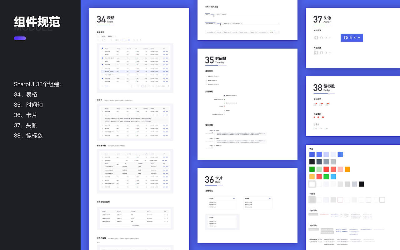 Sharp UI 设计规范&组件库（图ZMzAyOTk3MzIw） - 其他网页 - 站酷设计师慕容珽_Ivan原创素材 - 站酷ZCOOL