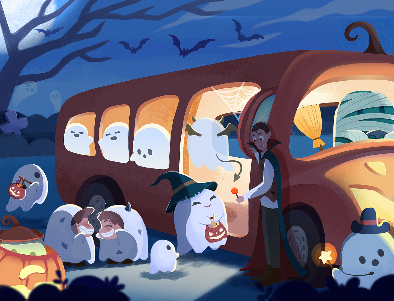 近期儿童插画总结（图ZMzIzNDA2MDY4） - 商业插画 - 站酷设计师土豆很芒原创素材 - 站酷ZCOOL