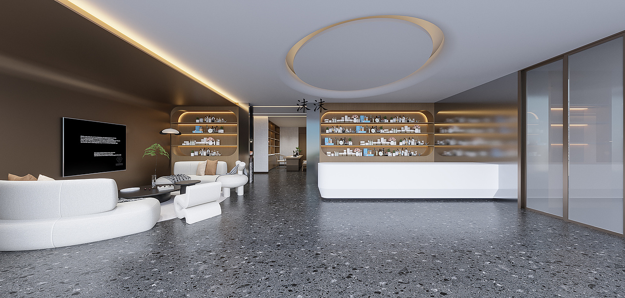 工装案例——理发店设计