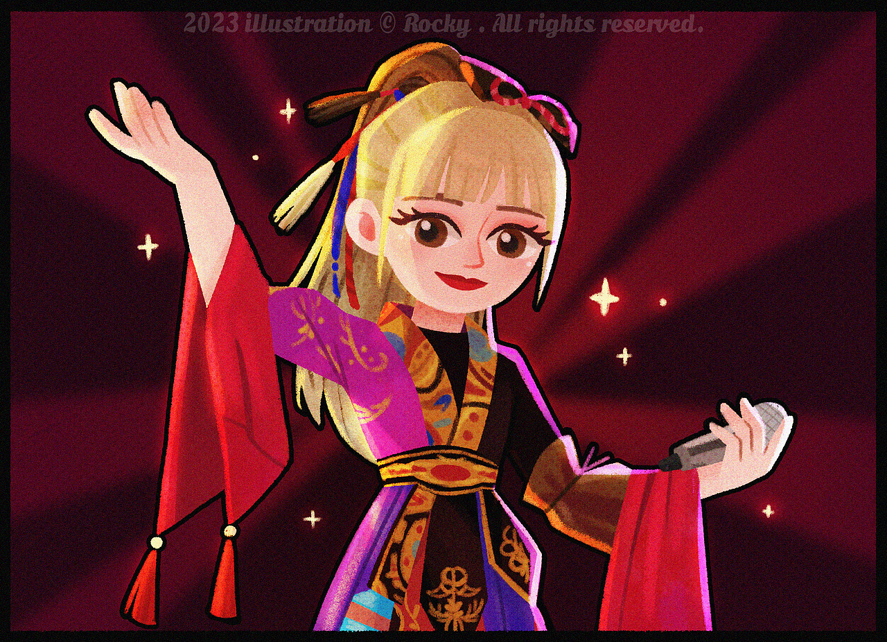 2023同人插画汇总（图ZMzU4OTU0MTg0） - 商业插画 - 站酷设计师插画师Rocky原创素材 - 站酷ZCOOL