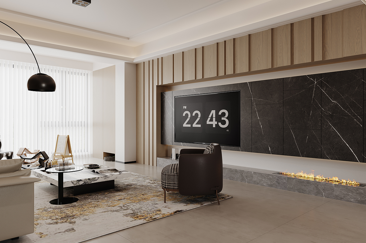 现代风格-未来效果图（图ZMzcwMjY0OTAw） - 家装设计 - 站酷设计师兔子开火车原创素材 - 站酷ZCOOL