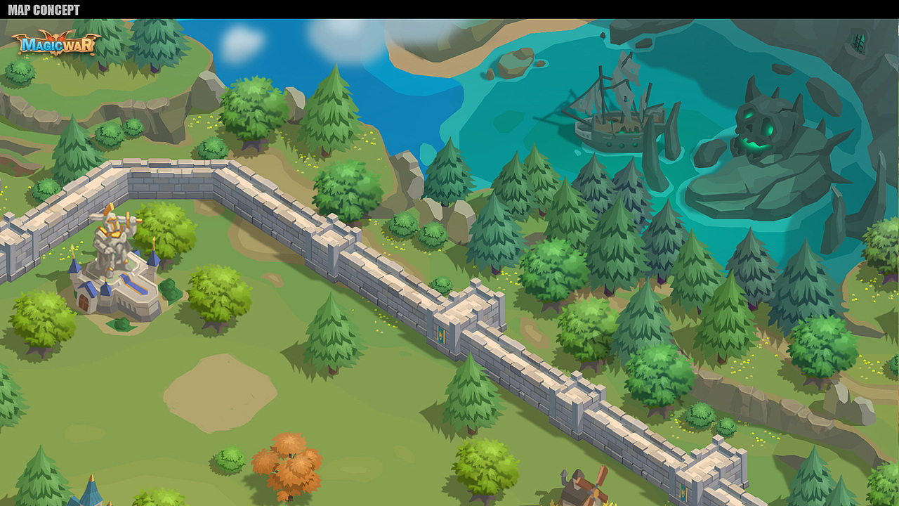 一张游戏地图设计