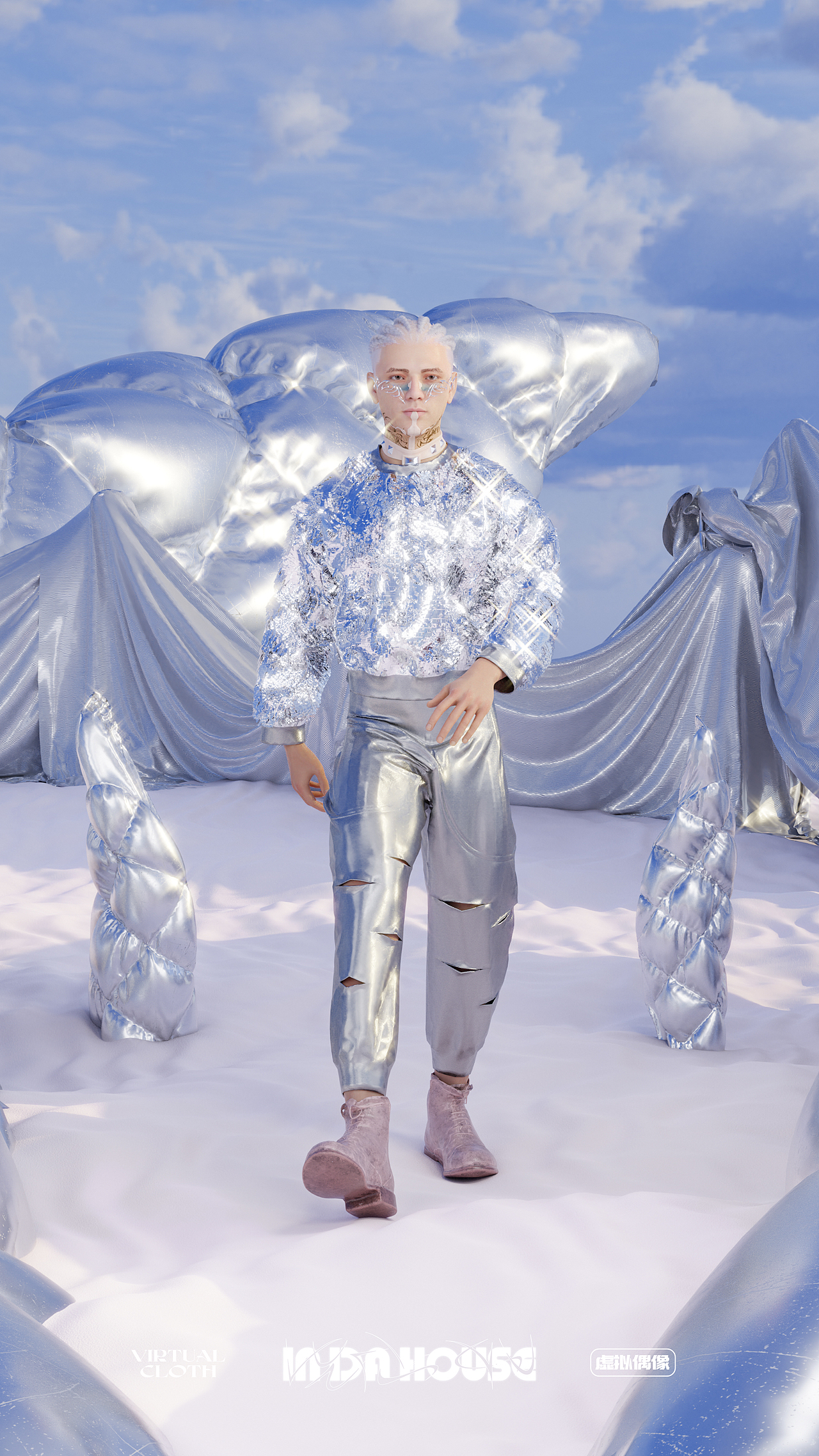 INDAHOUSE·虚拟偶像·虚拟服饰·ip表情