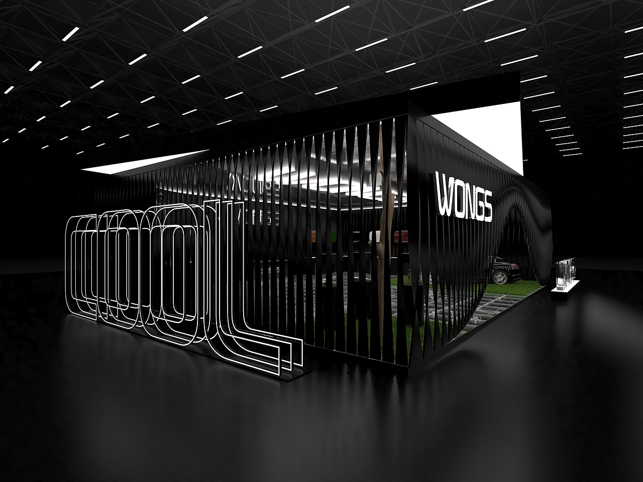 汽车品牌路演空间（图ZMzMzMTQ0MDU2） - 展陈设计 - 站酷设计师WongSs原创素材 - 站酷ZCOOL