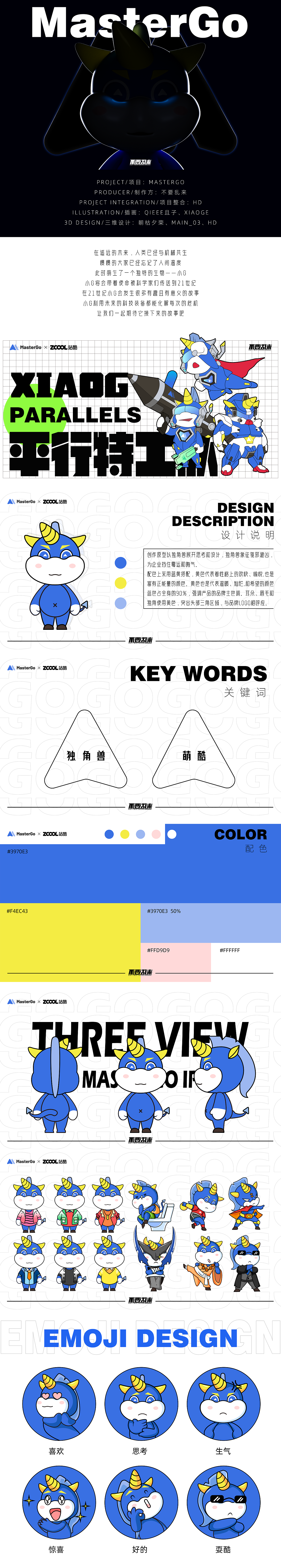 MasterGo IP形象设计-小G
