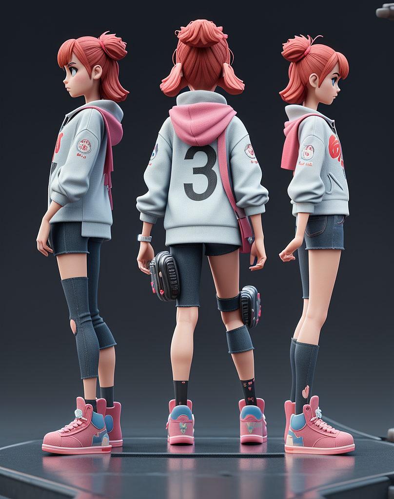 我和AIGC亦师亦友 | IP三视图