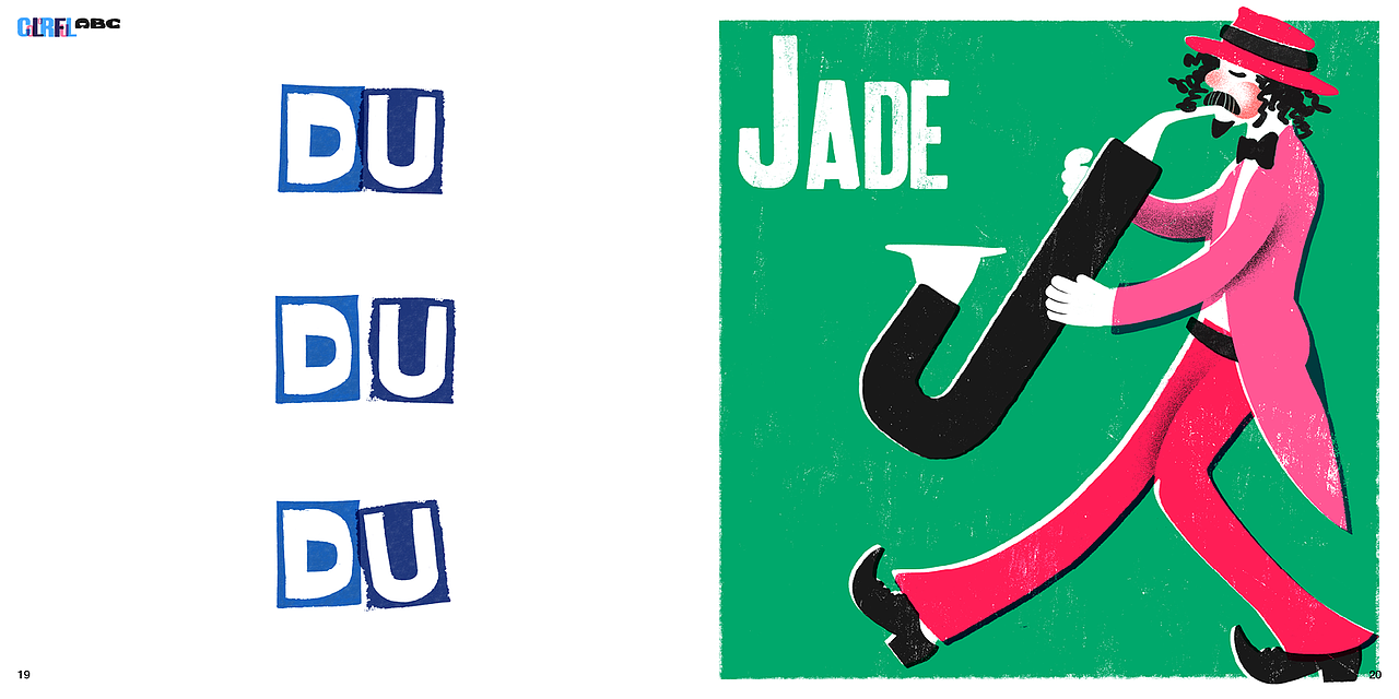 原创英文绘本《Colorful ABC》（图ZMzI4NTc0ODky） - 绘本 - 站酷设计师_星星不遥远_原创素材 - 站酷ZCOOL