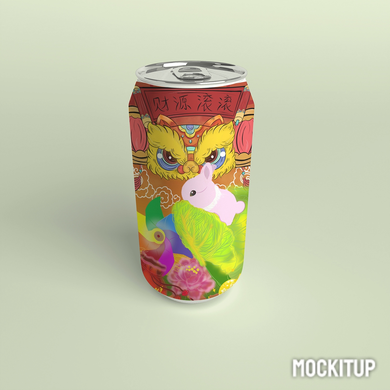 财源滚滚（图ZMzI3MDYwOTM2） - 包装 - 站酷设计师小丝插画原创素材 - 站酷ZCOOL
