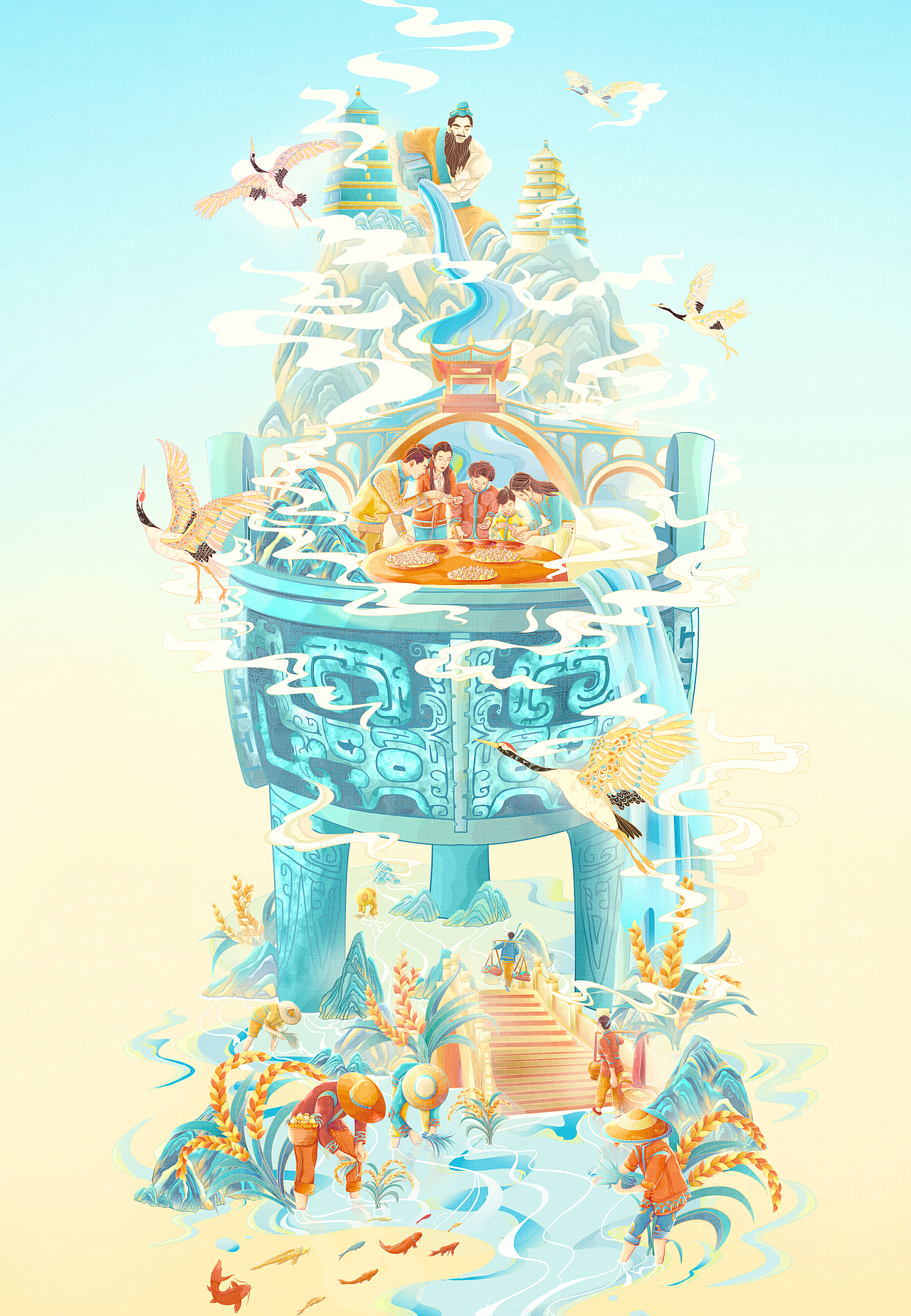 上半年插画合集（图ZMzQxMjg4ODA0） - 商业插画 - 站酷设计师插画师李胖胖原创素材 - 站酷ZCOOL