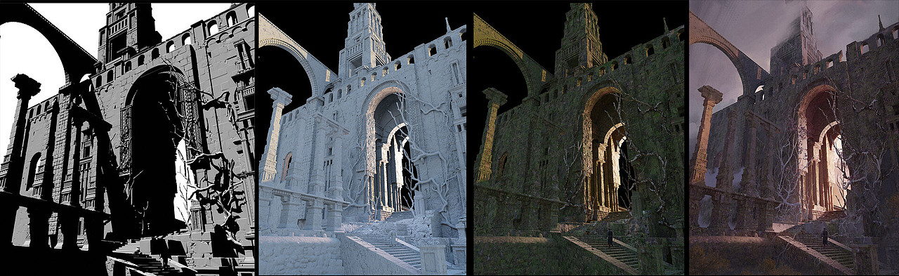 魔幻中世纪古堡（图ZMzIwMzA5MjQw） - 概念设定 - 站酷设计师郭佳琦原创素材 - 站酷ZCOOL