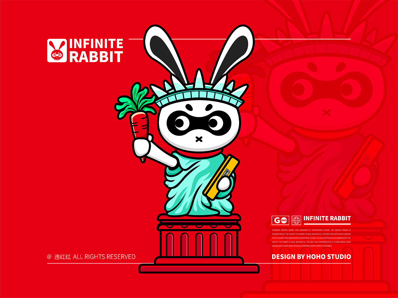 潮牌无穷兔IP品牌设计 x 违红红（图ZMzQyNzY4Mjk2） - IP形象 - 站酷设计师桃记工作室原创素材 - 站酷ZCOOL
