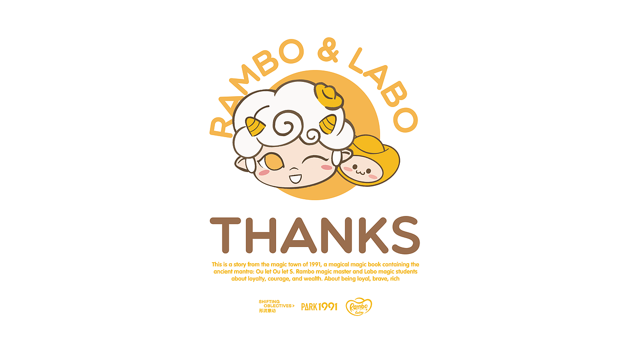 PARK1991 | IP形象：Rambo&Labo 100%（图ZMzEwMTk3MDM2） - IP形象 - 站酷设计师SOD_形流意动设计原创素材 - 站酷ZCOOL