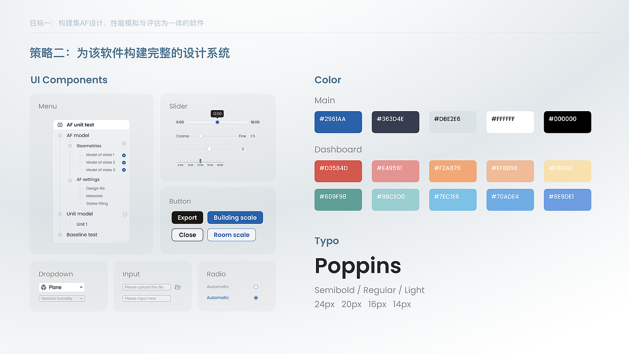 建筑自适应立面性能评估B端系统_港理工毕业设计