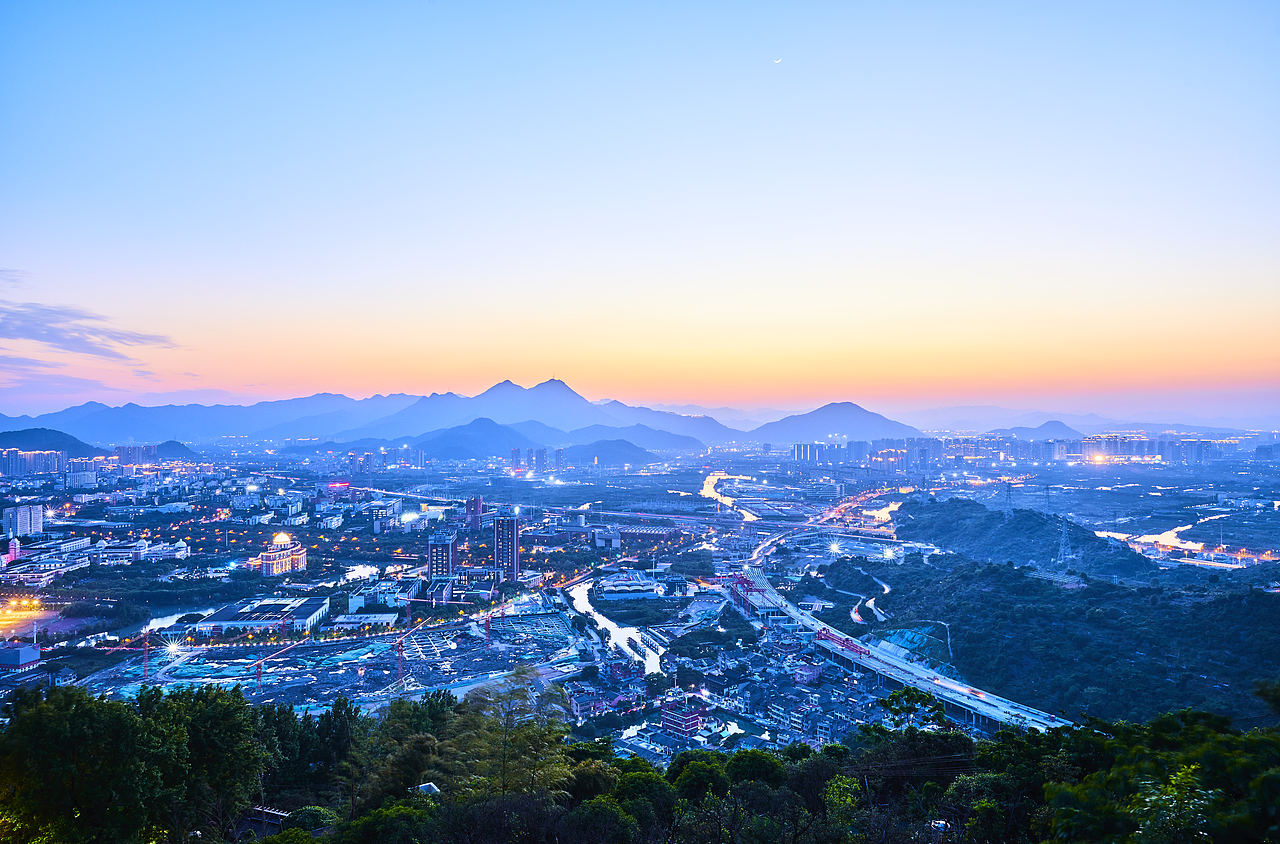 傍晚日落后的日转夜延时摄影（图ZMjk5OTkxMzQ0） - 栏目片头 - 站酷设计师禹之66原创素材 - 站酷ZCOOL