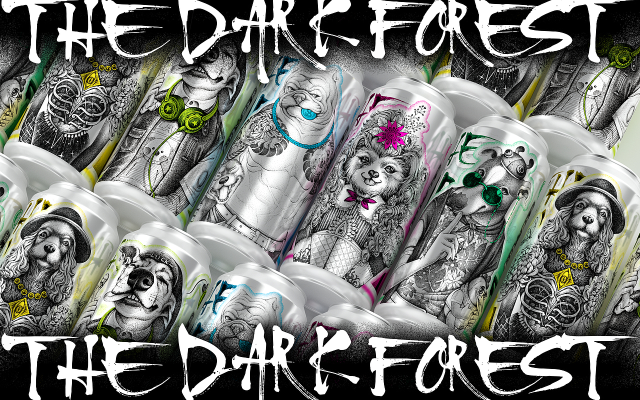 暗林×城心引力 果香海盐精酿啤酒