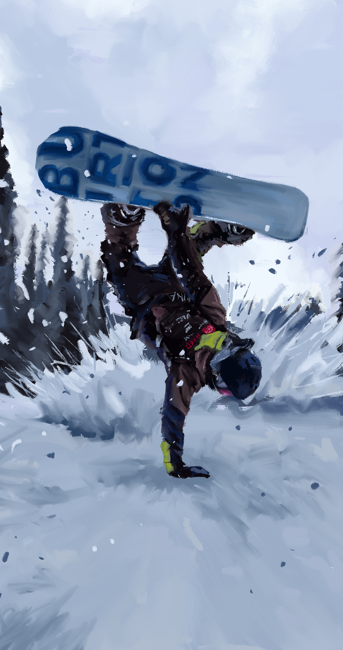 呲雪墻（圖ZMzU4MjIyODY0） - 藝術(shù)插畫 - 站酷設(shè)計(jì)師海峰1980原創(chuàng)素材 - 站酷ZCOOL