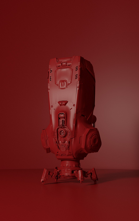 硬表面练习（图ZMzM5NjM3ODg0） - 其他三维 - 站酷设计师快乐的大红花原创素材 - 站酷ZCOOL