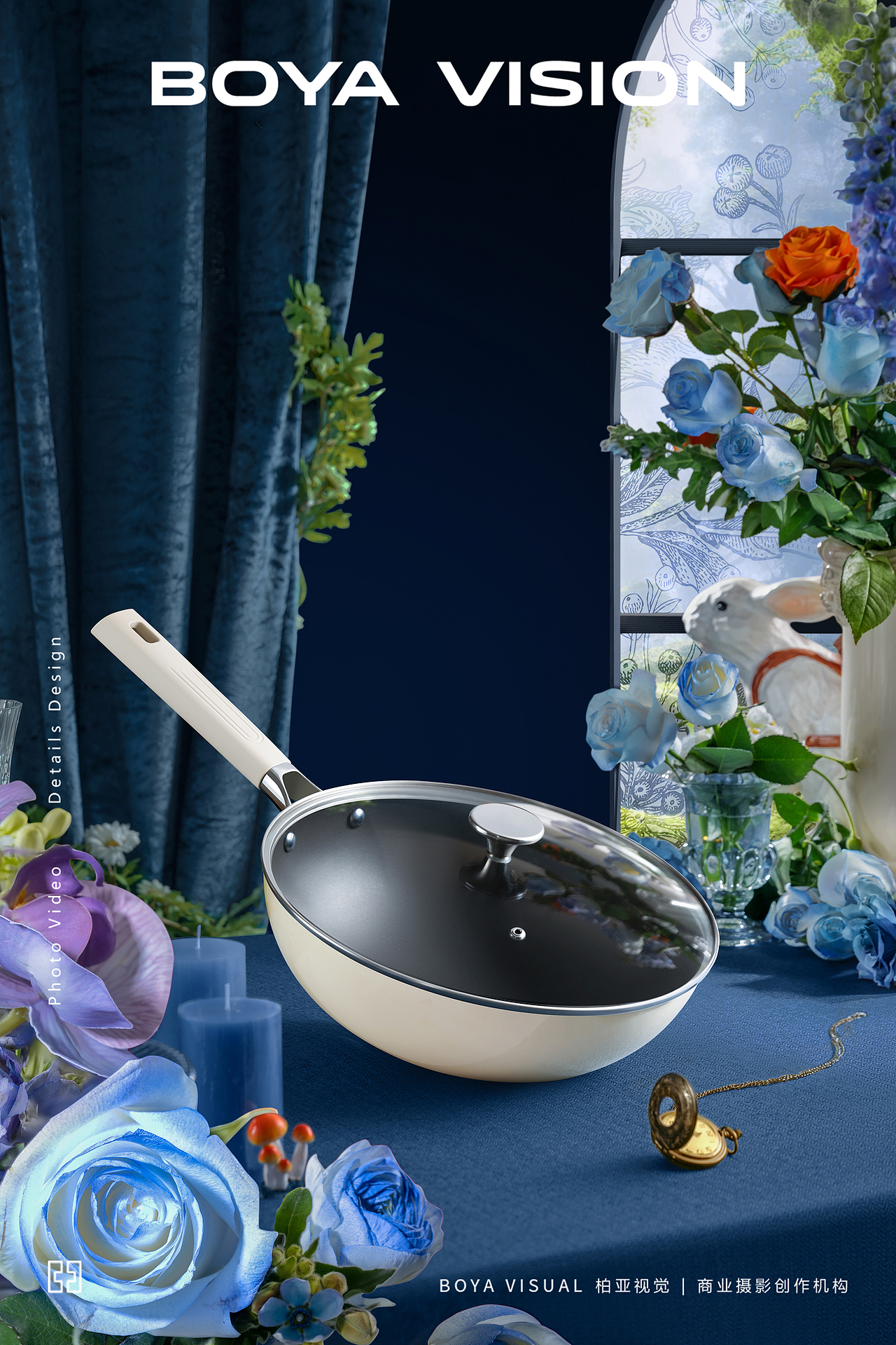 厨具摄影 ｜苏宁易购 0涂层轻量炒锅 X BOYA 视觉创作（图ZMzU3NDU1Nzk2） - 产品摄影 - 站酷设计师柏亚视觉摄影原创素材 - 站酷ZCOOL