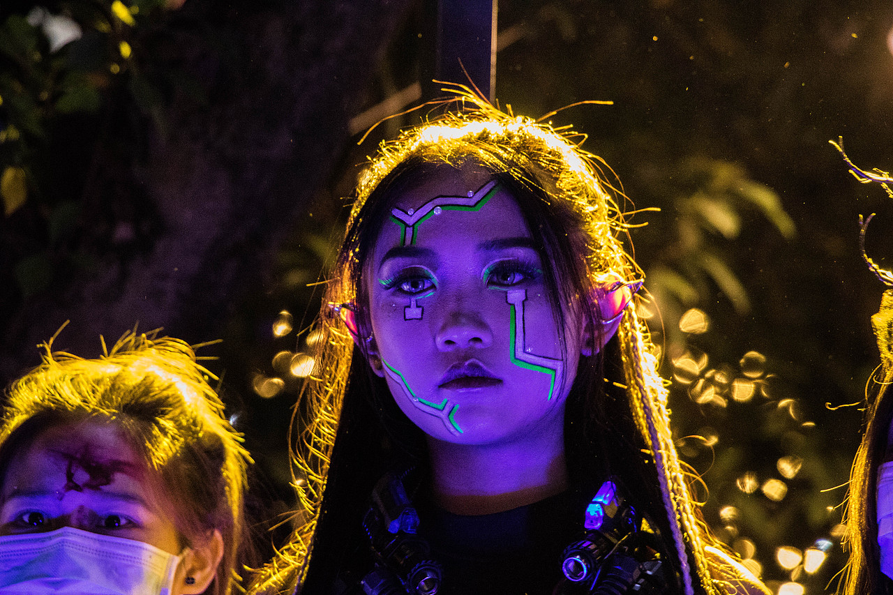 长隆万圣节最美NPC人像摄影（图ZMzE5OTAzMDMy） - 人像摄影 - 站酷设计师光速工作室原创素材 - 站酷ZCOOL