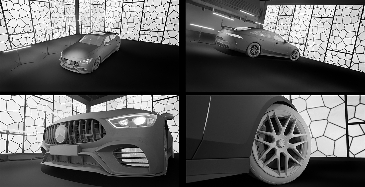 Mercedes Benz AMG_GT63S_汽车CGI_车库篇