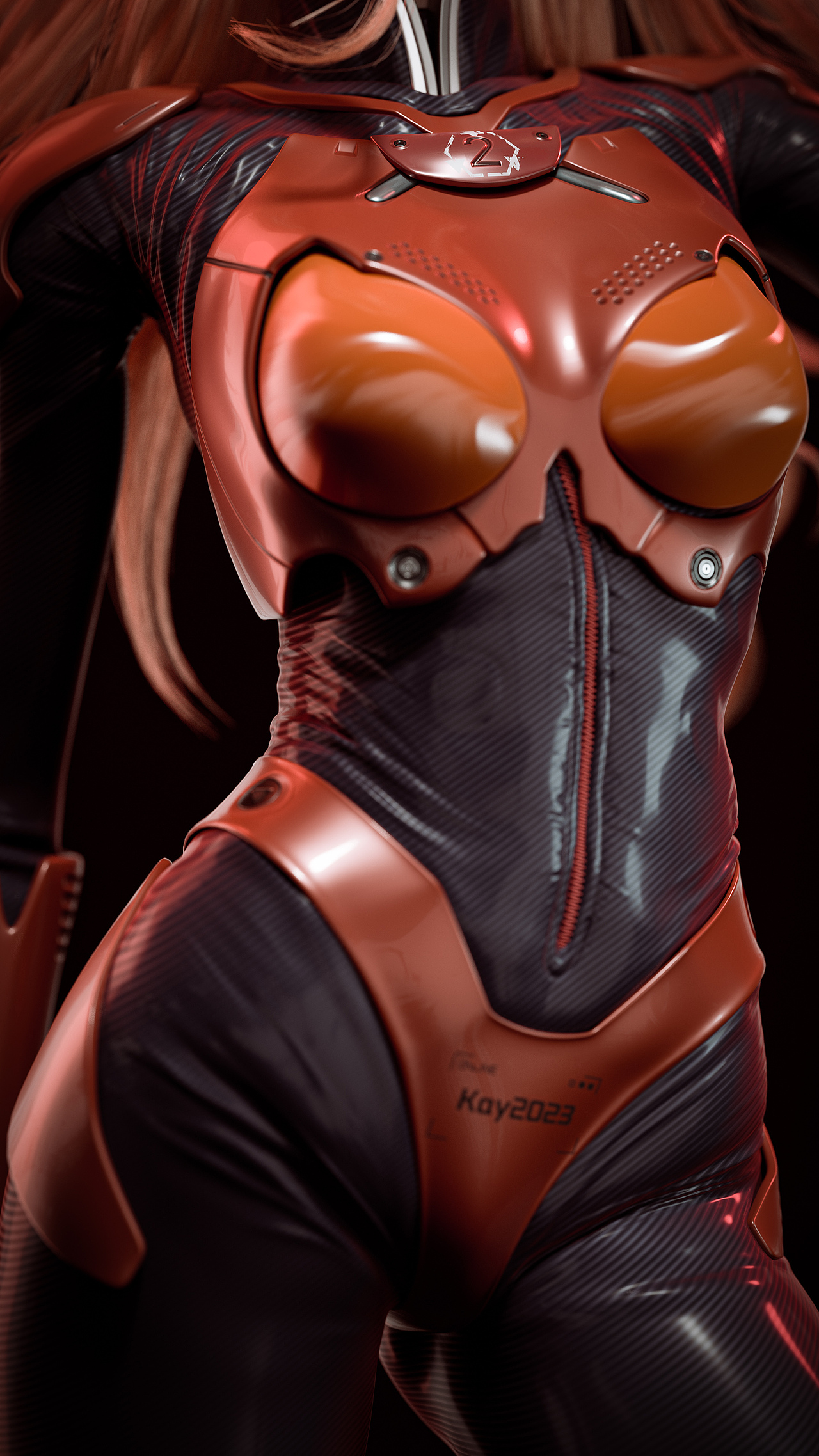 [Blender]EVA-Asuka明日香（图ZMzU0MjM1MDk2） - 其他三维 - 站酷设计师觉非Kay20000原创素材 - 站酷ZCOOL